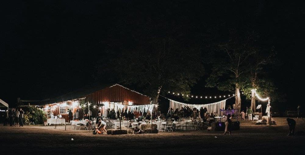 Miller's Hill Farm at Night